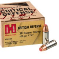 Ammo Hornady Critical Defense FTX Ammo