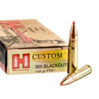 Ammo Hornady Custom FTX Ammo