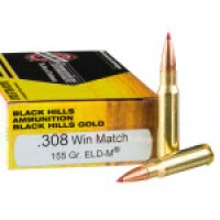 Ammo Black Hills Gold ELD Match Ammo