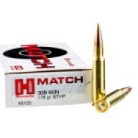 Ammo Hornady Match HPBT Ammo