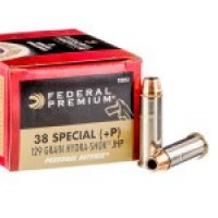 Ammo Federal Premium Hydra-Shok JHP +P Ammo