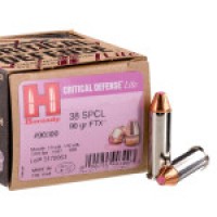 Ammo Hornady Critical Defense FTX Ammo