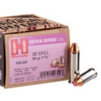 Ammo Hornady Critical Defense Lite FTX Ammo