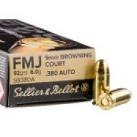 Ammo Sellier & Bellot FMJ Ammo