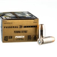 Ammo Federal Punch JHP Ammo