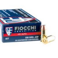 Bulk Fiocchi JHP Ammo