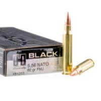 Ammo Hornady BLACK FMJ Ammo