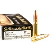 7.62x39mm Ammo - Bulk Ammo Sellier & Bellot SP Bulk Sellier & Bellot SP Ammo