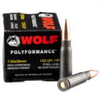 Bulk Wolf WPA Polyformance HP Ammo