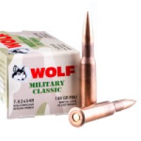 Bulk Wolf Military Classic FMJ Ammo