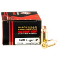 Bulk Black Hills HoneyBadger +P Ammo