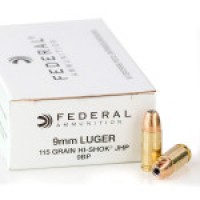 Bulk Federal HI-SHOK JHP Ammo