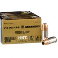 Ammo Federal Personal Defense HST JHP Ammo