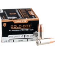 Ammo Speer Gold Dot JHP +P Ammo