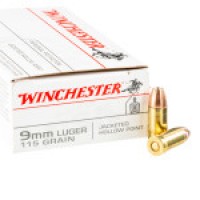 Ammo Winchester USA JHP Ammo