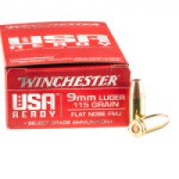 Ammo Winchester USA Ready FN FMJ Ammo