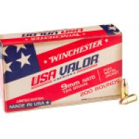 Bulk Winchester USA VALOR FMJ Ammo