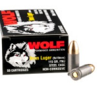 Ammo Wolf Performance FMJ Ammo