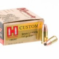 Luger Hornady XTP JHP Ammo