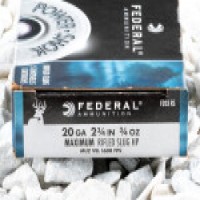 Federal HP Rifled 3/4oz Ammo