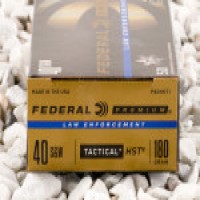 Federal HST JHP Ammo