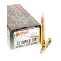 Barnes Open Tip Match Boat Tail Ammo