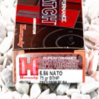 Hornady Superformance Match Hollow-Point Boat Tail HPBT Ammo