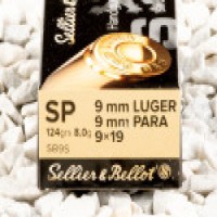 Sellier & Bellot SP Luger Ammo