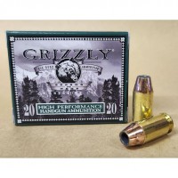 Grizzly Cartridge Co High Performance JHP +P Ammo