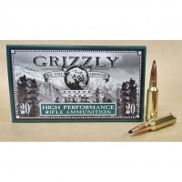 Grizzly Cartridge Co Trophy Grade Scirocco II Ammo