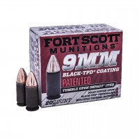 Fort Scott Munitions Luger SCS TUI TPD Coated Ammo