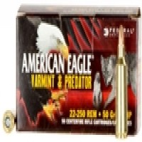 Federal American Eagle Varmint And Predator Remington JHP Ammo