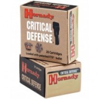 Hornady Critical Defense FTX Ammo