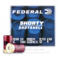 Federal Shorty Buck Ammo