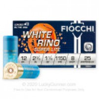 Fiocchi White Rino Super Lite 1-1/8oz Ammo