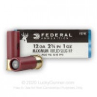 HP Rifled Federal Power-Shok 1oz Ammo