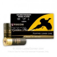 Nickel Plated Lead Fiocchi Golden Pheasant 1-3/8oz Ammo