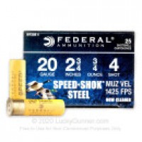 Federal Speed-Shok 3/4oz Ammo