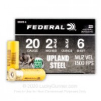 Federal Upland Steel 3/4oz Ammo