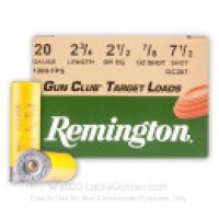 20 Gauge Ammo - Lead Remington Target Loads 7/8oz Lead Remington Target Loads 7/8oz Ammo
