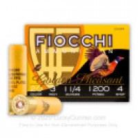 Nickel Plated Lead Fiocchi Golden Pheasant 1-1/4oz Ammo