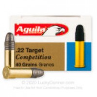 Aguila Target Competition LRN Ammo