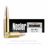 AccuBond Trophy Grade Nosler Ammo