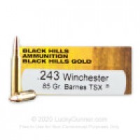 Barnes HP Black Hills Gold TSX Ammo