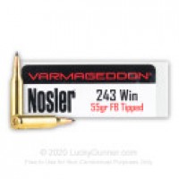 FB Tipped Nosler Varmageddon Ammo