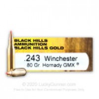 Hornady GMX Black Hills Gold Ammo