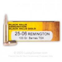 Barnes Black Hills Gold TSX Ammo