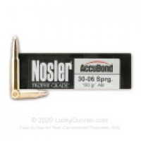 Accubond Polymer Tip Nosler Trophy Grade Ammo