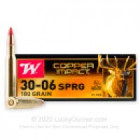 Copper Extreme Point Winchester Impact Ammo