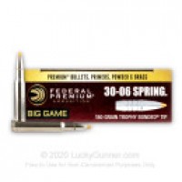 Trophy Bonded Tip Federal Vital-Shok Ammo